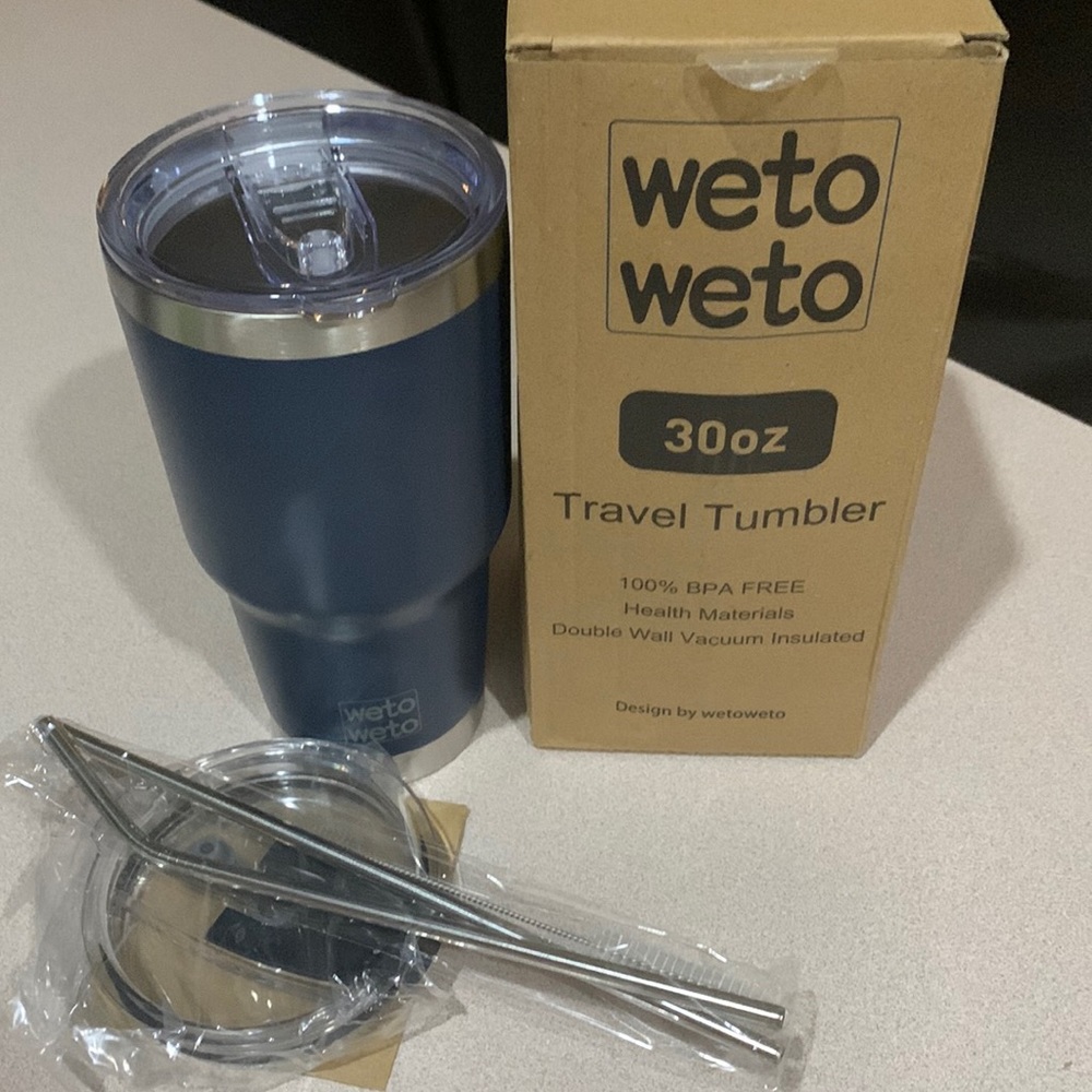 WETOWETO 30 oz Tumbler Stainless Steel